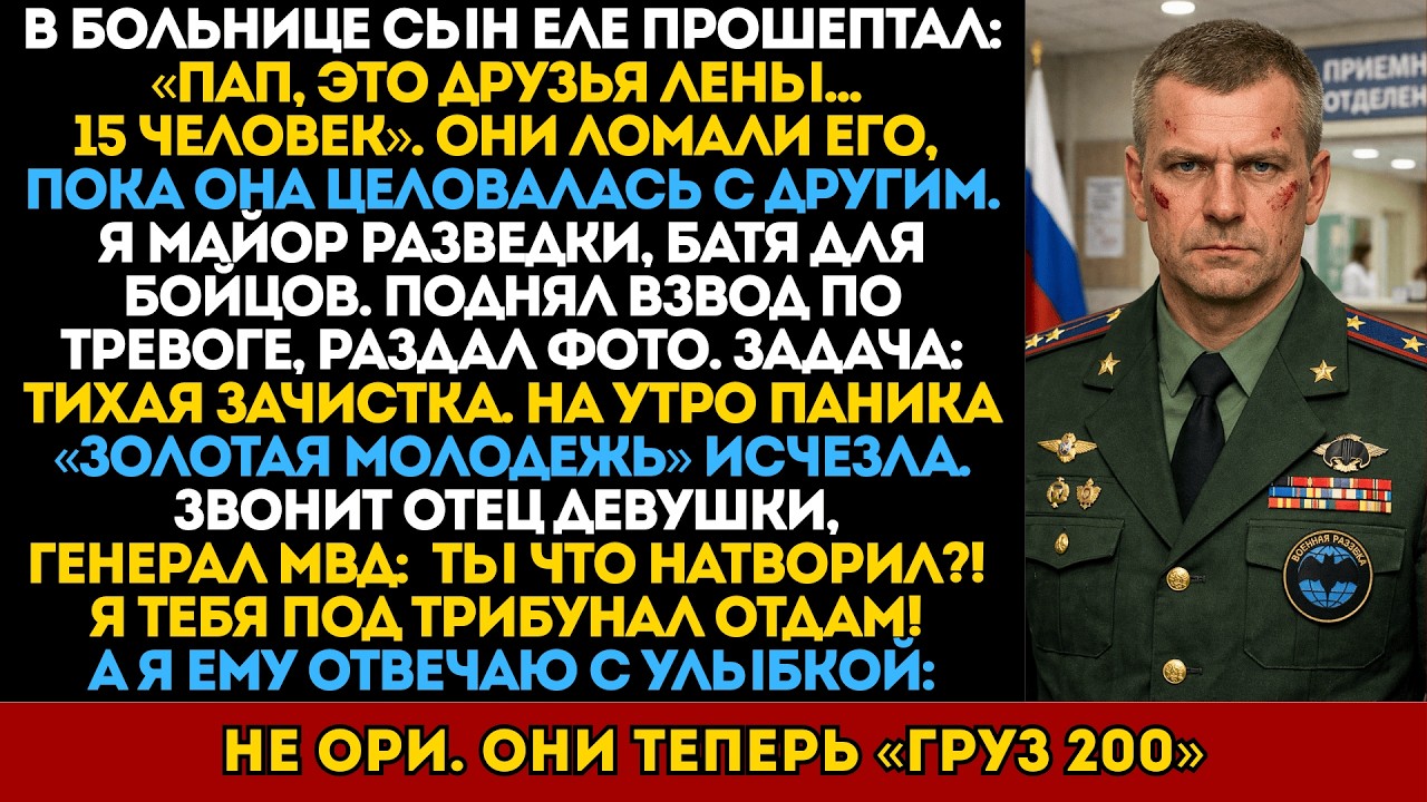 «НЕ ОРИ, ГЕНЕРАЛ, ОНИ ТЕПЕРЬ ГРУЗ 200». ЖЕСТКАЯ МЕСТЬ МАЙОРА ЗА СЫНА