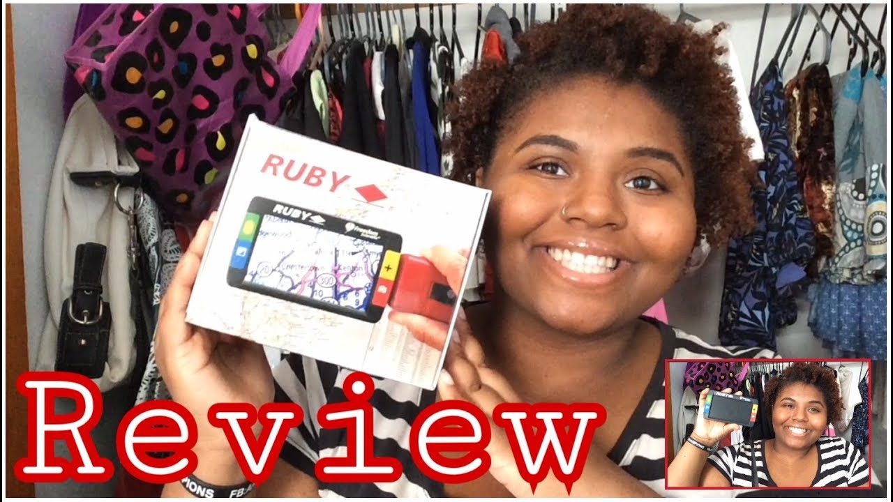 Ruby HD Hand-held Video Magnifier By: Freedom Scientific | Review