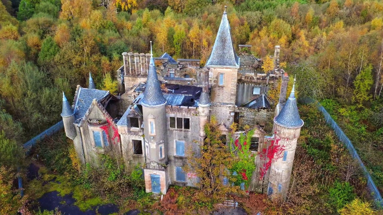 Abandoned Mansion at Royal Navy Base Faslane - Shandon House | MOD Restricted Area