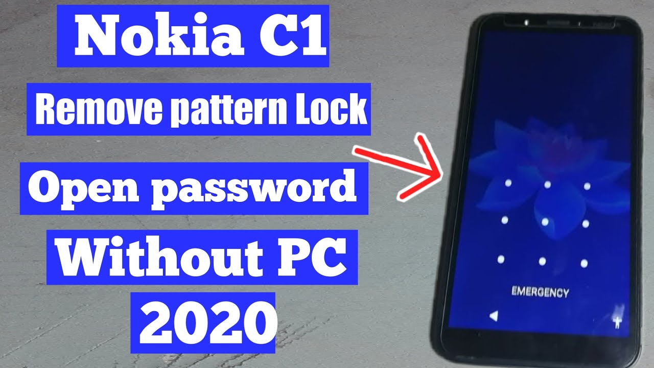 nokia 1165 hard reset (no wipe data option) nokia c1 ta 1165 pattern password pin remove Without PC