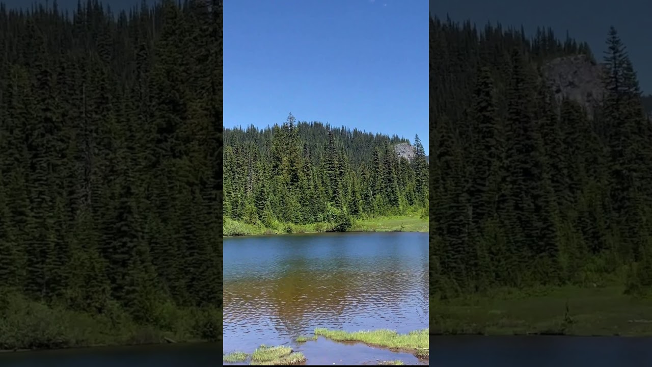 Reflection Lakes Washington State USA Part 1 #shorts