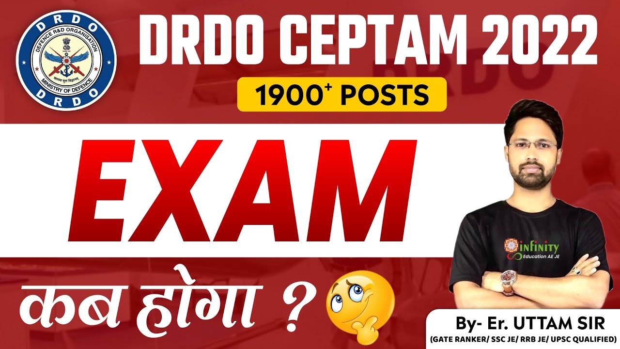 drdo sta b exam date 2022 | drdo ceptam 10 exam date | drdo exam date 2022 | drdo exam date | #drdo