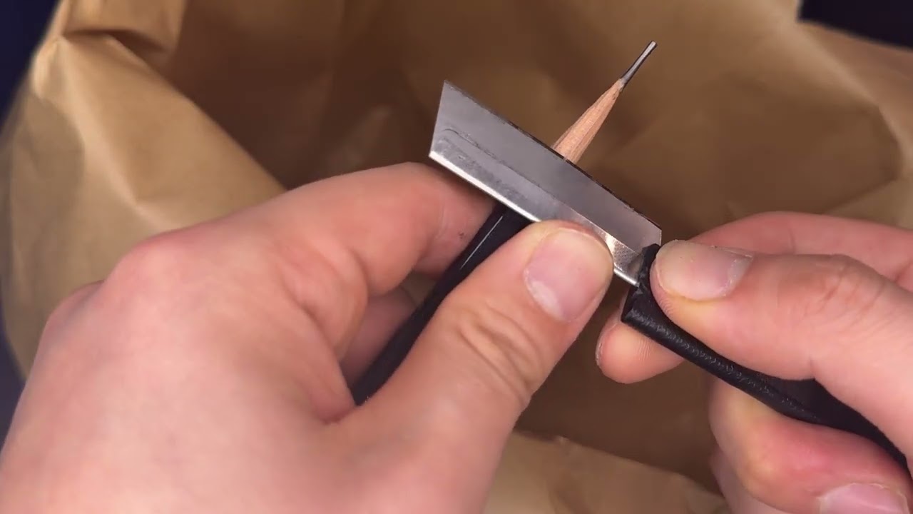 Tombow HB Pencil sharpening