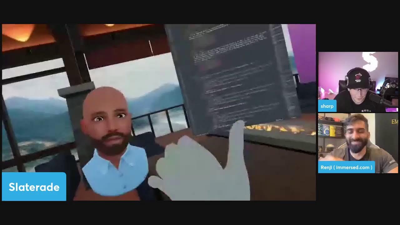 SandStorm Meetup INSIDE Sandbox w/ Immersed VR