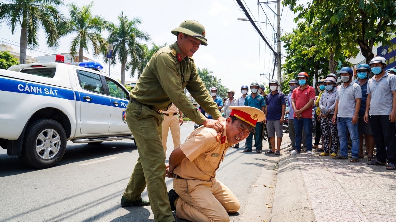 Khi Viên Cảnh Sát Tát Mẹ Của Một Sĩ Quan Biên Phòng, Điều Bất Ngờ Đã Xảy Ra