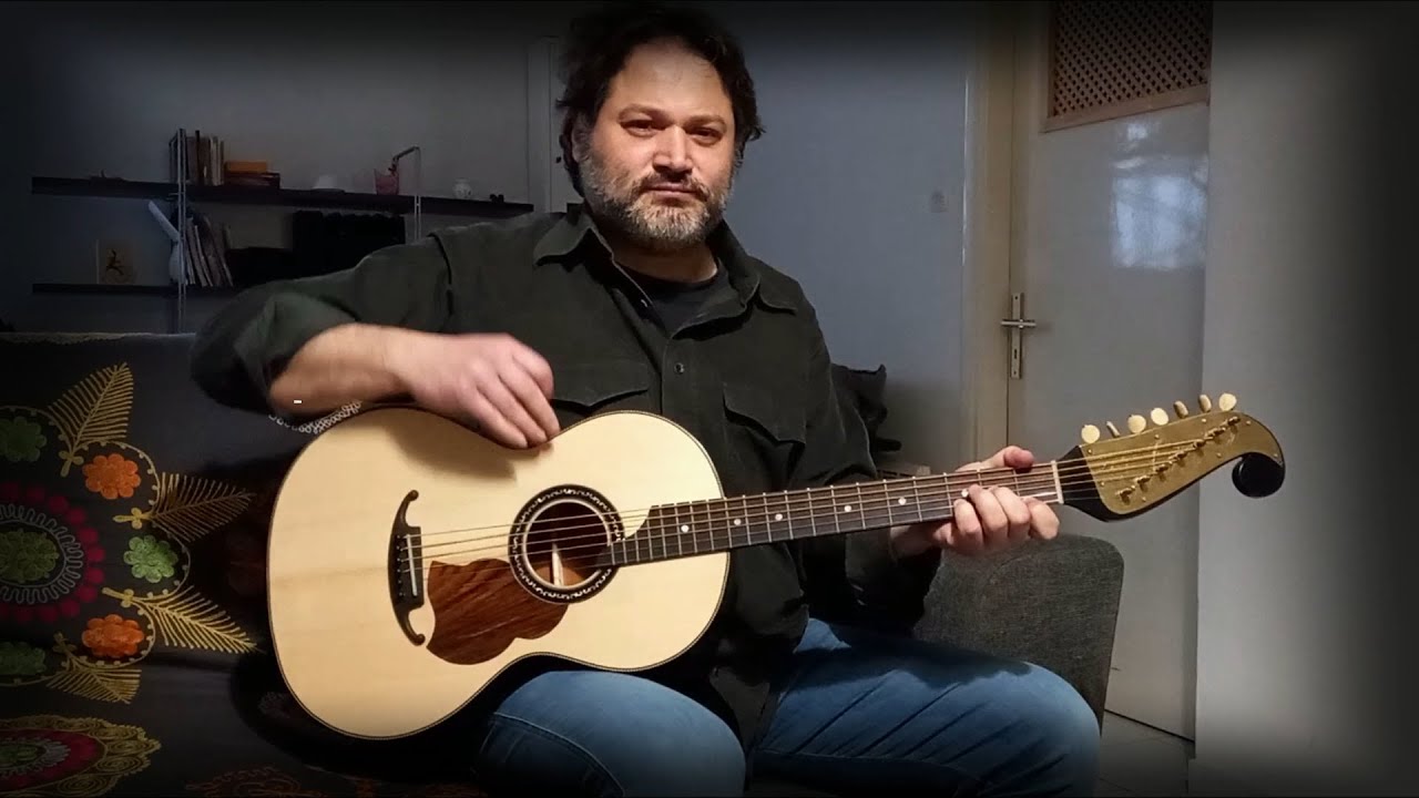 Taksim on Antique Guitar - Spiros Delegos