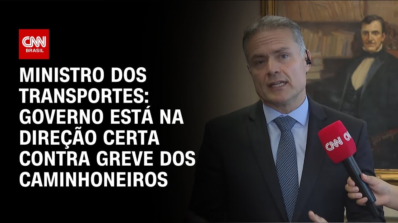 Governo est&aacute; na dire&ccedil;&atilde;o certa contra greve dos caminhoneiros, diz Renan Filho | BASTIDORES CNN