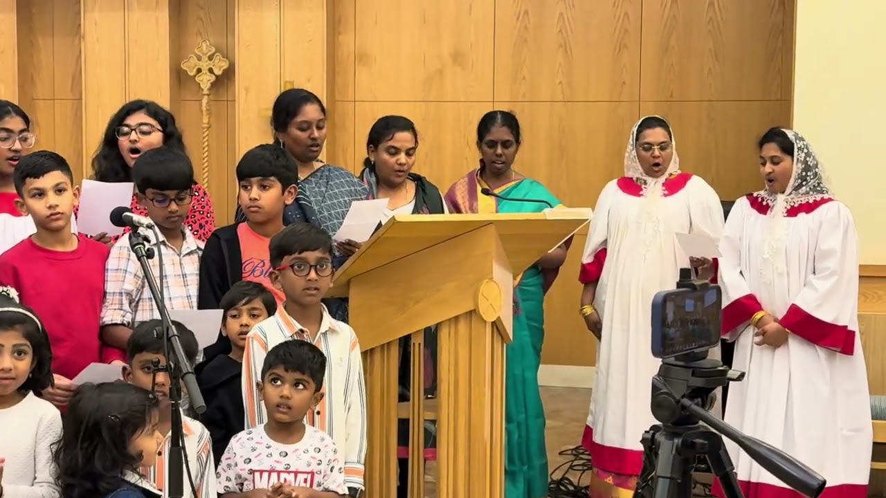 “Another year is dawning” by Juniour Church children,CSI Tamil Parish,Abudhabi