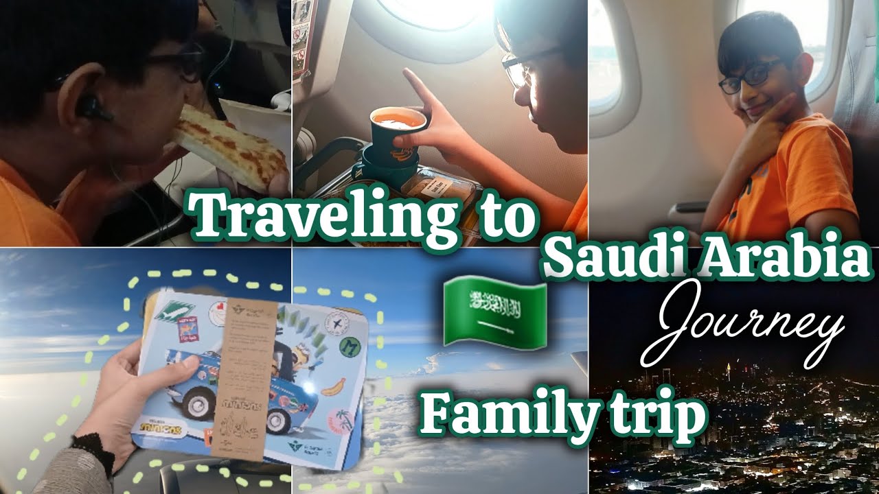 Traveling Vlog To Saudi Arabia 🇸🇦 Family Trip | Travel journey Vlog @arshaddajli