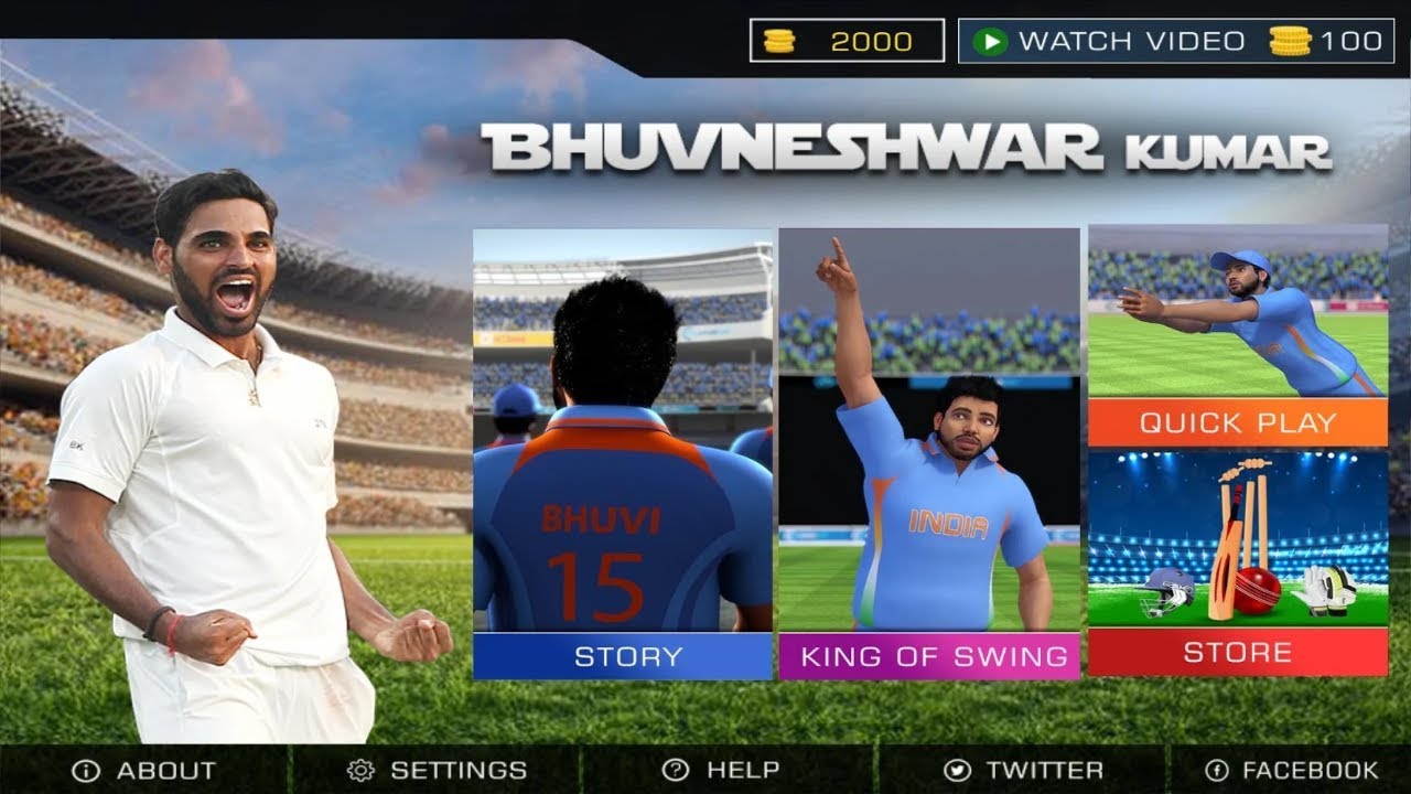 Bhuvneshwar Kumar: Official Cricket Game Android Gameplay
