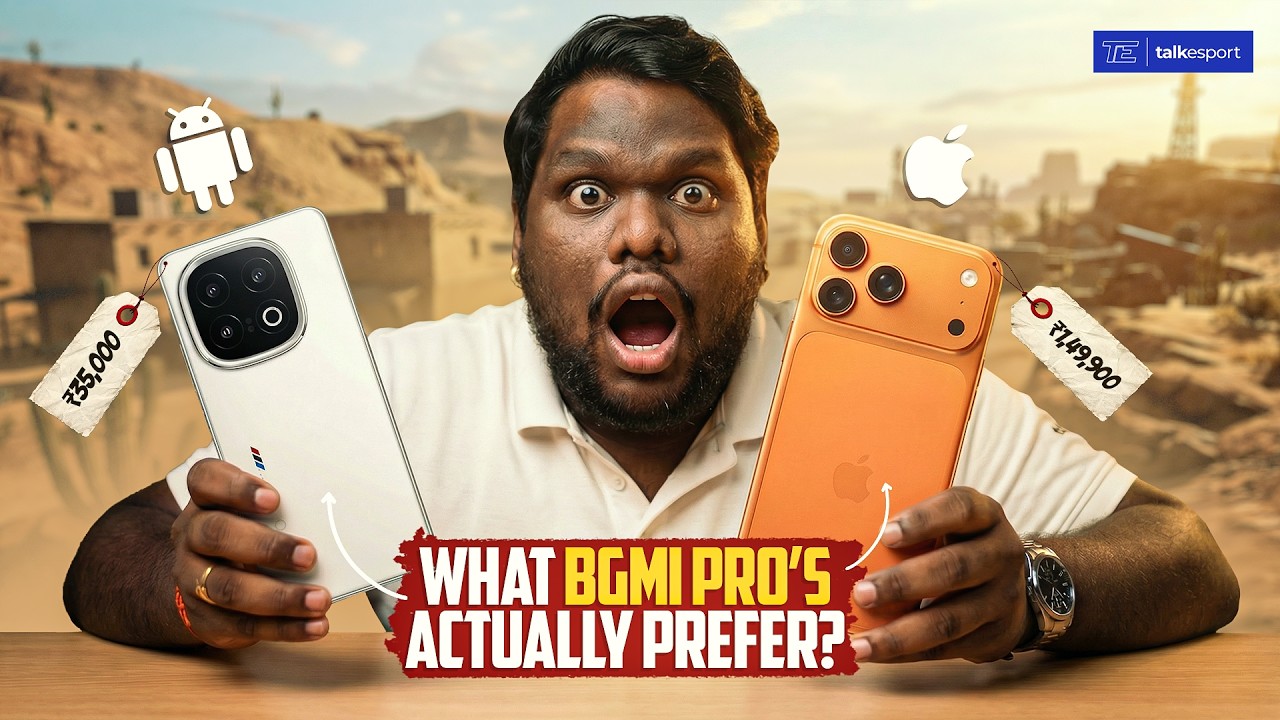 Why Do BGMI Pros Still Use iPhone Over 120Hz Android?