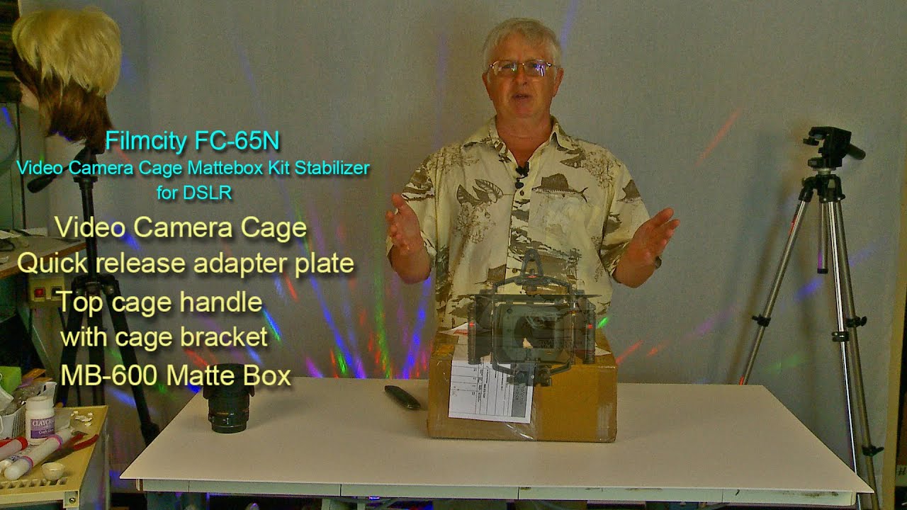 DSLR Video Cage - Unboxing and First lOOk at New Filmcity FC 65N MB600 Kit