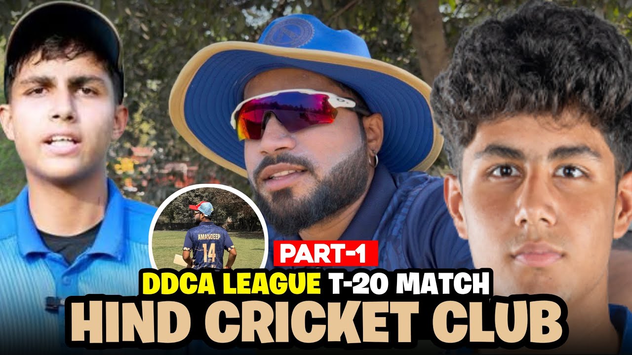 ||DDCA LEAGUE T-20 MATCH||HIND CRICKET CLUB🏏||AARYAVIR SEHWAG & VEDANT SEHWAG IN THE MATCH||