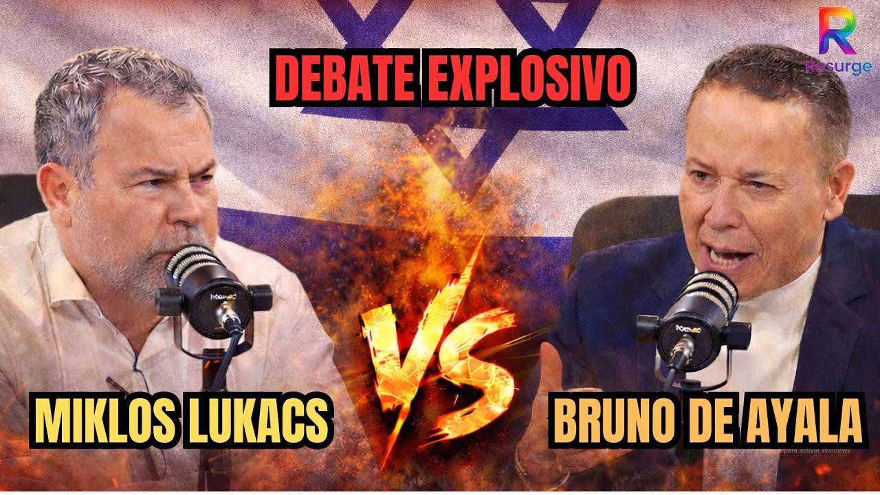 ¿ESTADO SIONISTA? 🔥 BRUTAL DEBATE POR ISRAEL ENTRE MIKLÓS LUKACS Y BRUNO DE AYALA