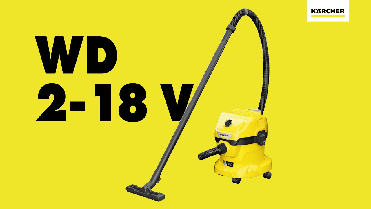 KÄRCHER Battery AKU Vysavač na mokro-suché nečistoty WD 2-18 V
