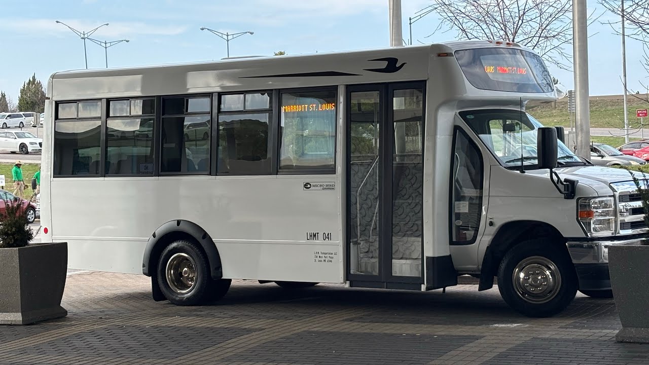 2026 Blue Bird Microbird G5 Hotel Shuttle Ride Along