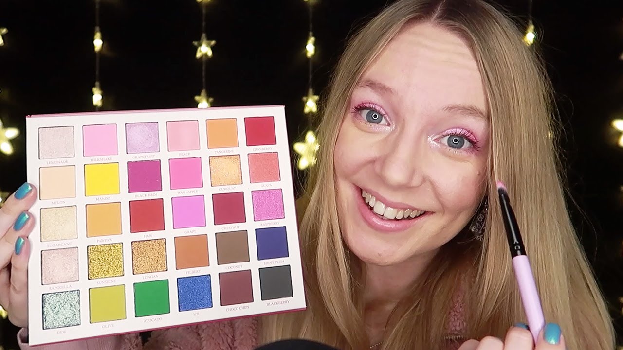 ASMR Doing My Makeup (Whispered)