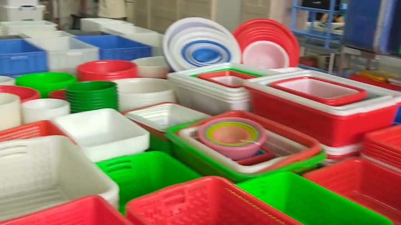 Comprehensive Plastic Products Market China Plastic Stools Plastic Containers Buckets Bins Supplier