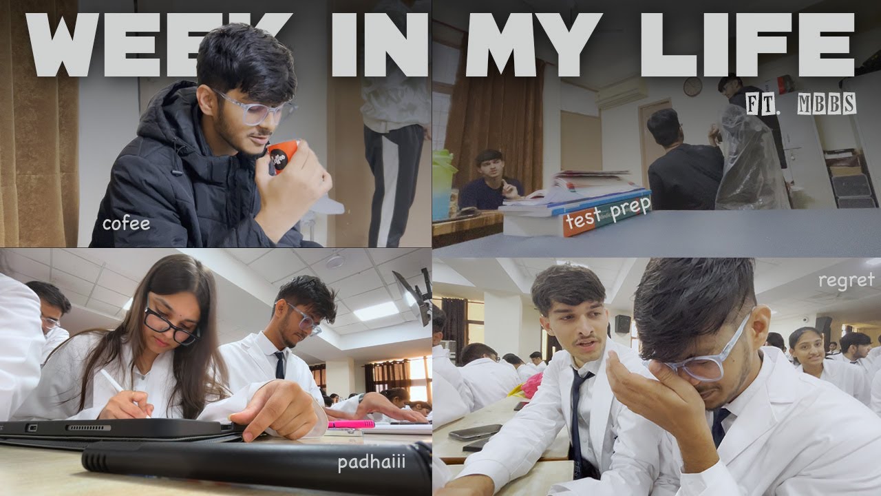 WEEK IN MY LIFE AS MBBS STUDENT🩺 | FAILING MY FIRST TEST?🥲 | VLOG
