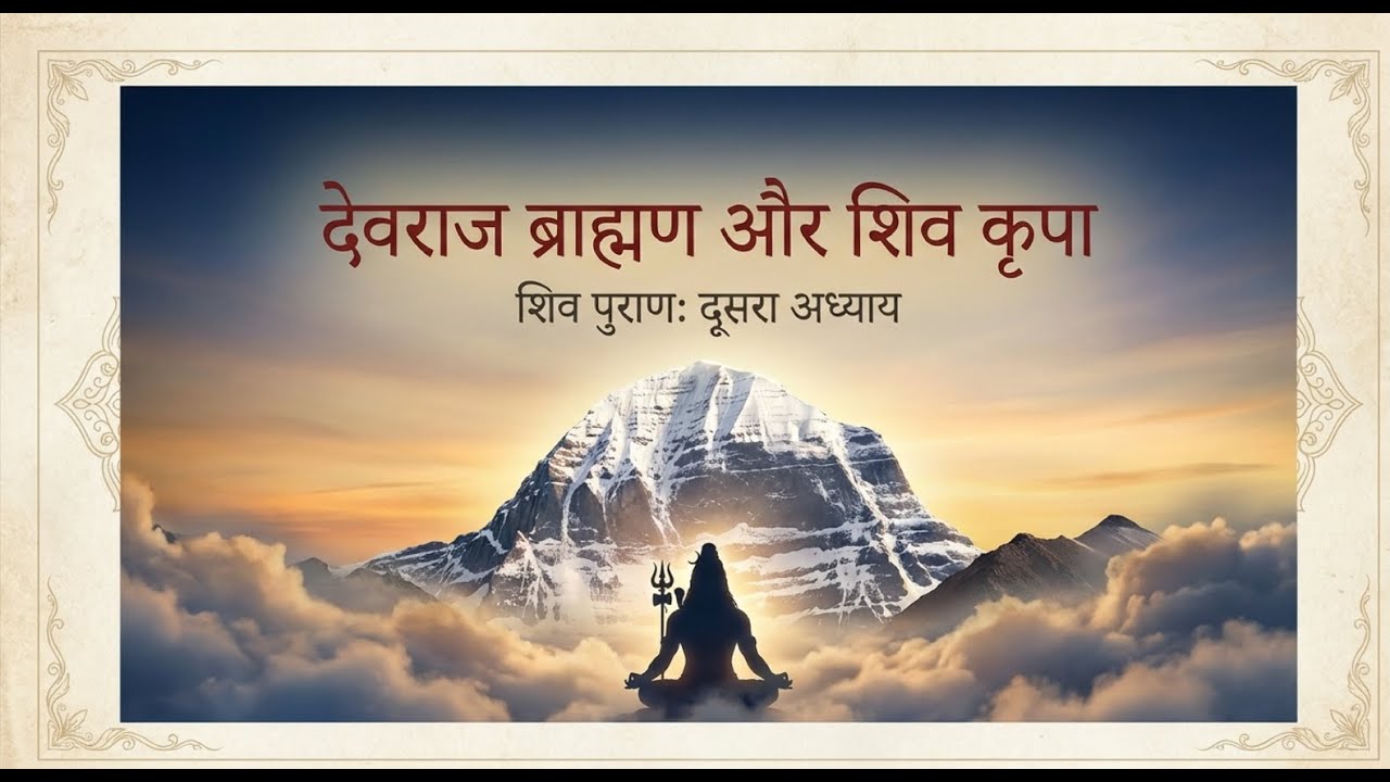 शिव पुराण के श्रवण से देवराज ब्राह्मण का उद्धार 🔱🙏
