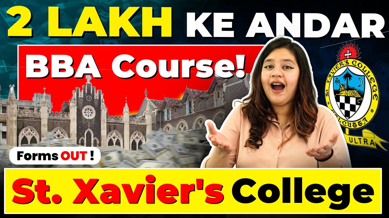 🤩2025 BBA Forms OUT! St. Xavier&rsquo;s Admission 2025🔥Top BBA College Mumbai #BBA #BBAColleges