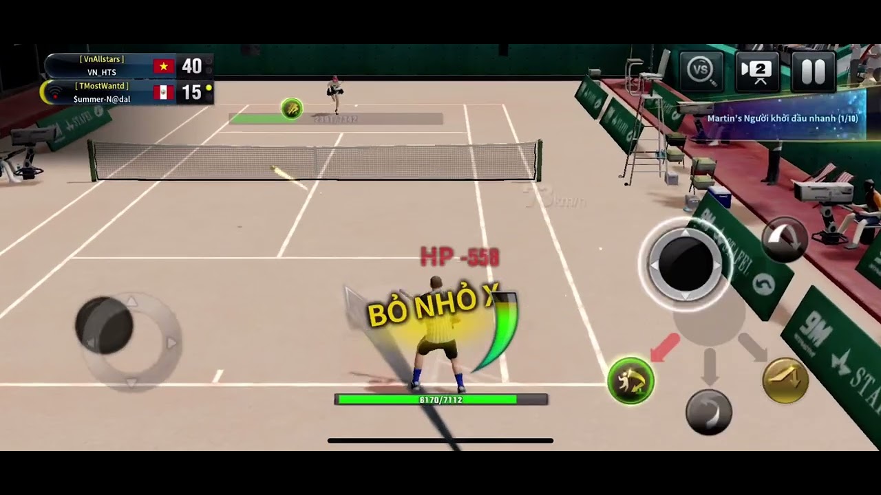 Ultimate tennis vs summer nadal