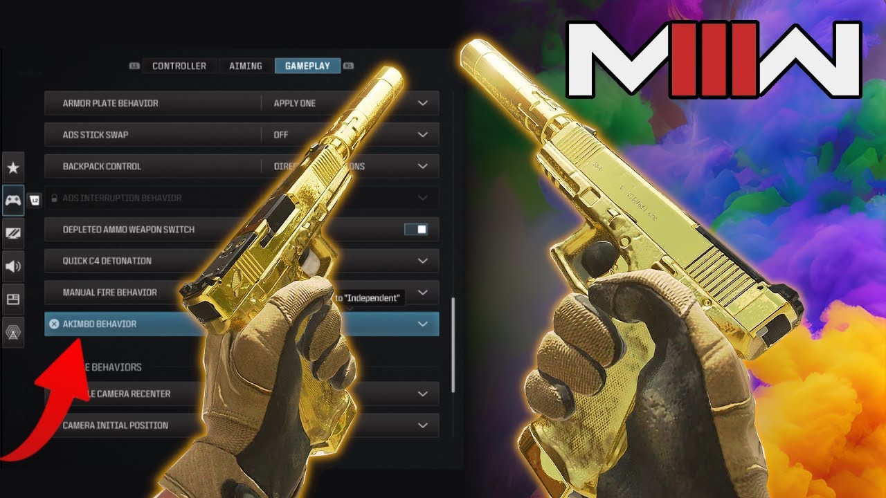 Change One Akimbo Setting to be UNSTOPPABLE in MW3
