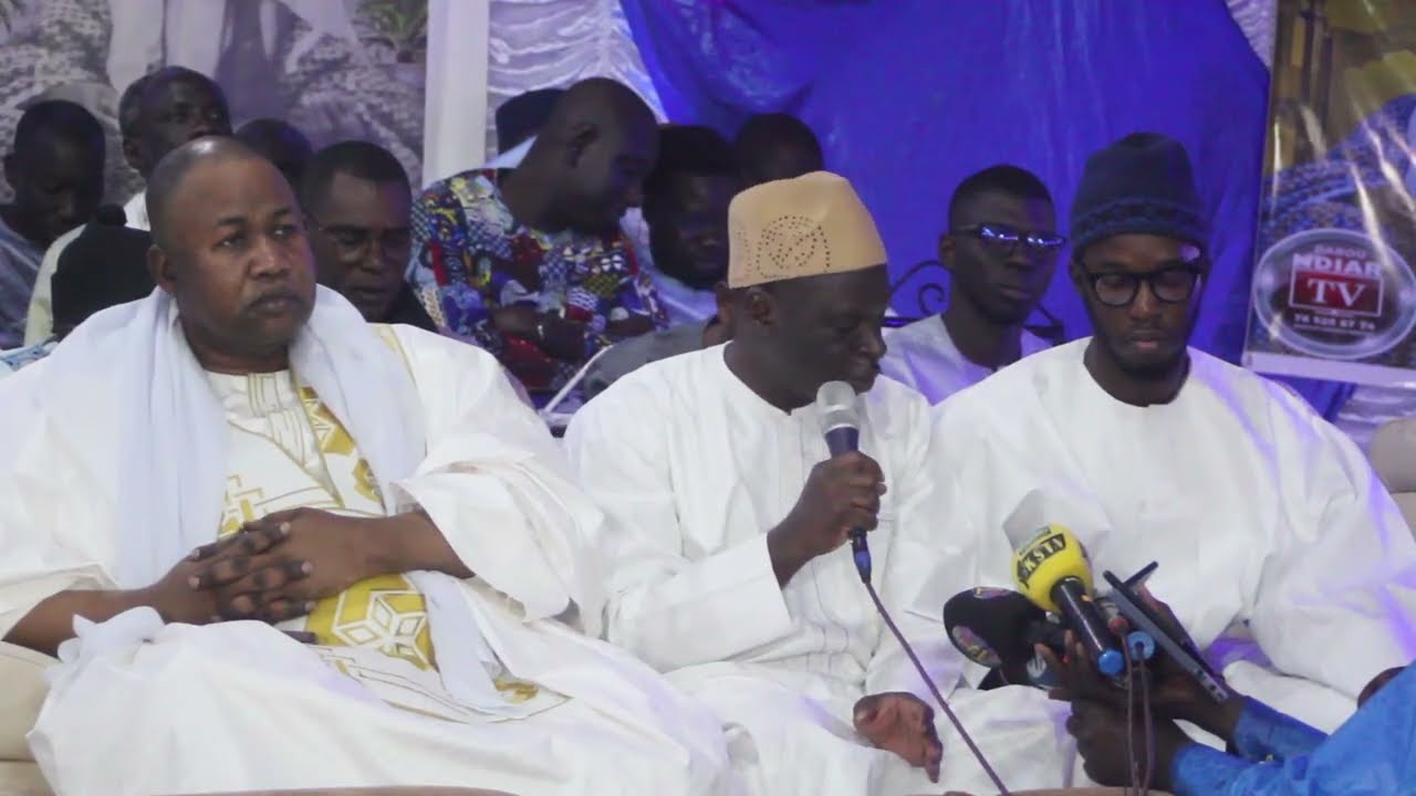 Cérémonie Officielle Gamou Mewane Discours de Serigne Modou Dia