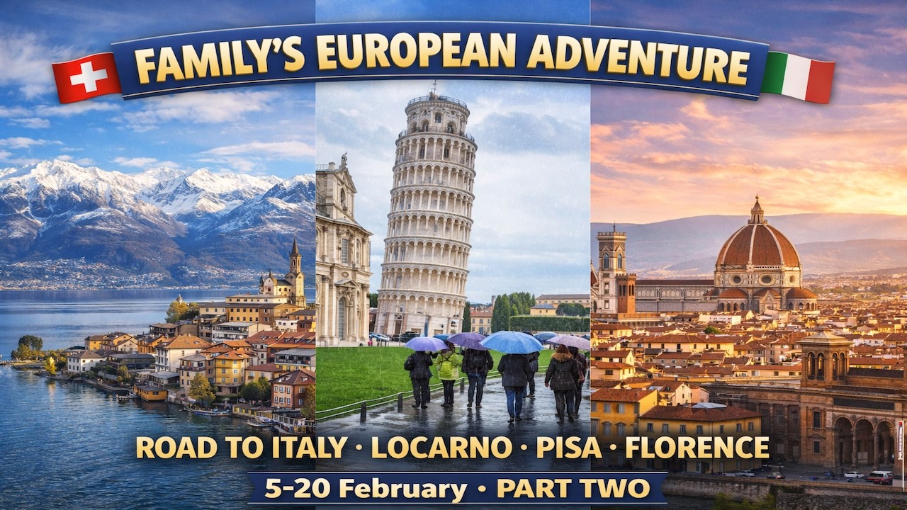 🇨🇭 🇮🇹 Pt 2 - Family European Visit 🇮🇹 🇨🇭 