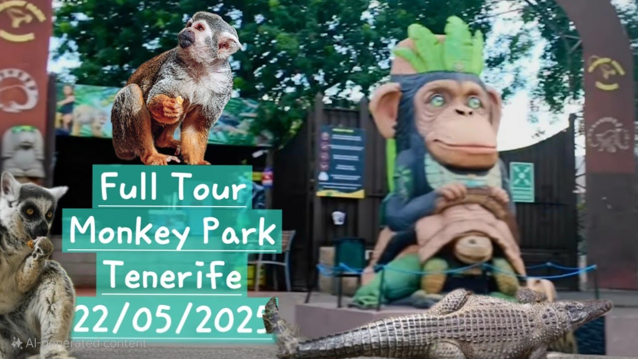 Tenerife Monkey Park May 2025
