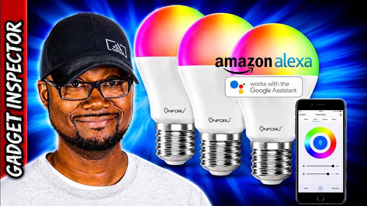 Умные светодиодные лампы с поддержкой Amazon Alexa | Демонстрация полной настройки и устранения н...
