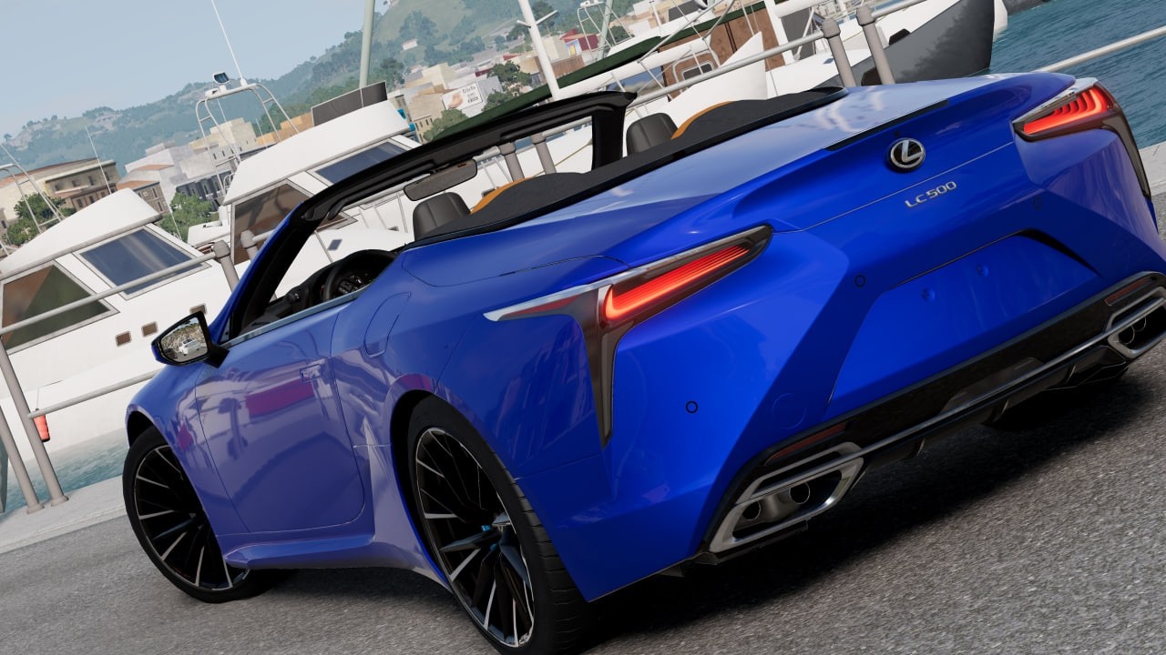 BeamNG drive Lexus LC 500 italy
