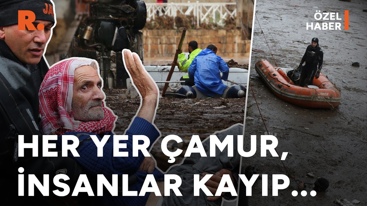 Urfa'da sel: Her yer çamur, insanlar kayıp...