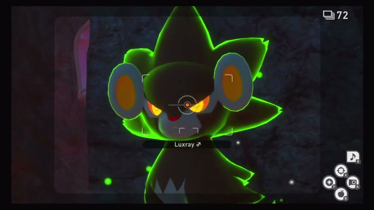 New Pokémon Snap - All Platinum Luxray Poses