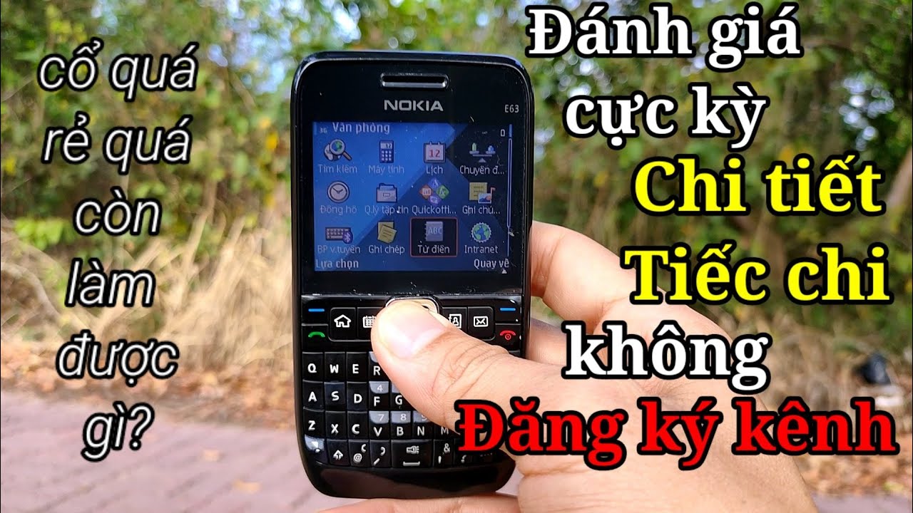 Đánh Giá Chi Tiết Nokia E63 Smartphone 3G Rẻ Nhất | hóng hớt công nghệ
