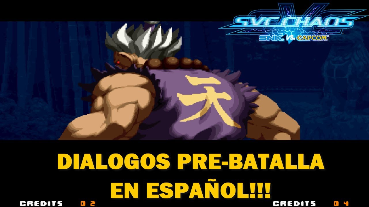 [SNK vs CAPCOM Chaos] SHIN AKUMA todos sus diálogos de batalla en Español