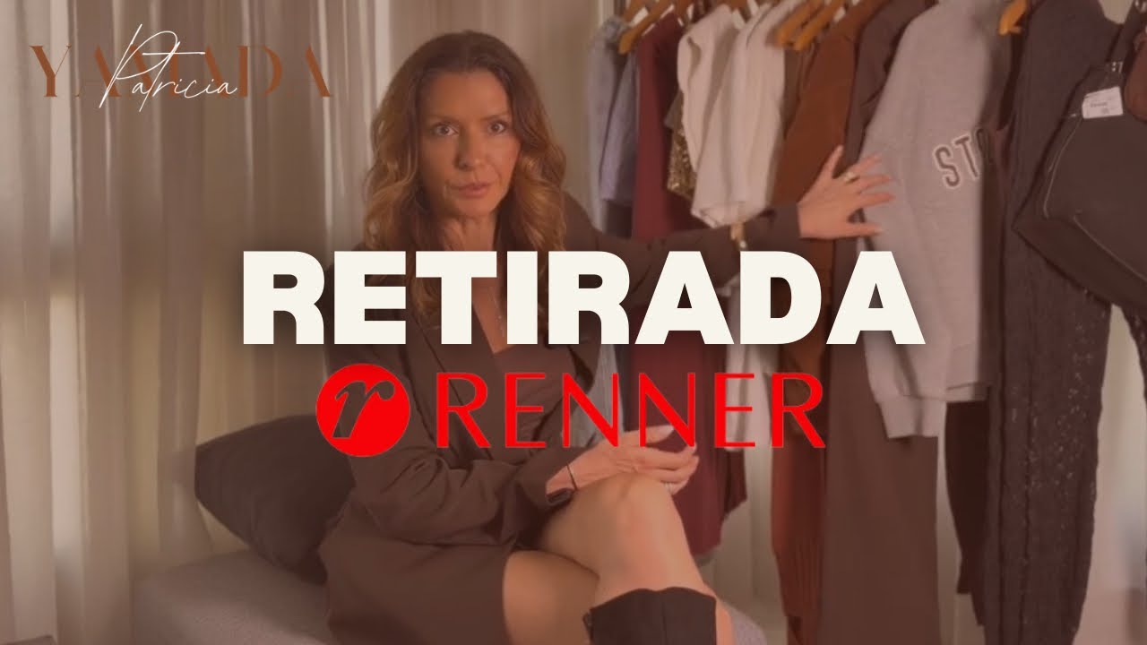 MINHA RETIRADA DO MÊS LOJAS RENNER ❤️