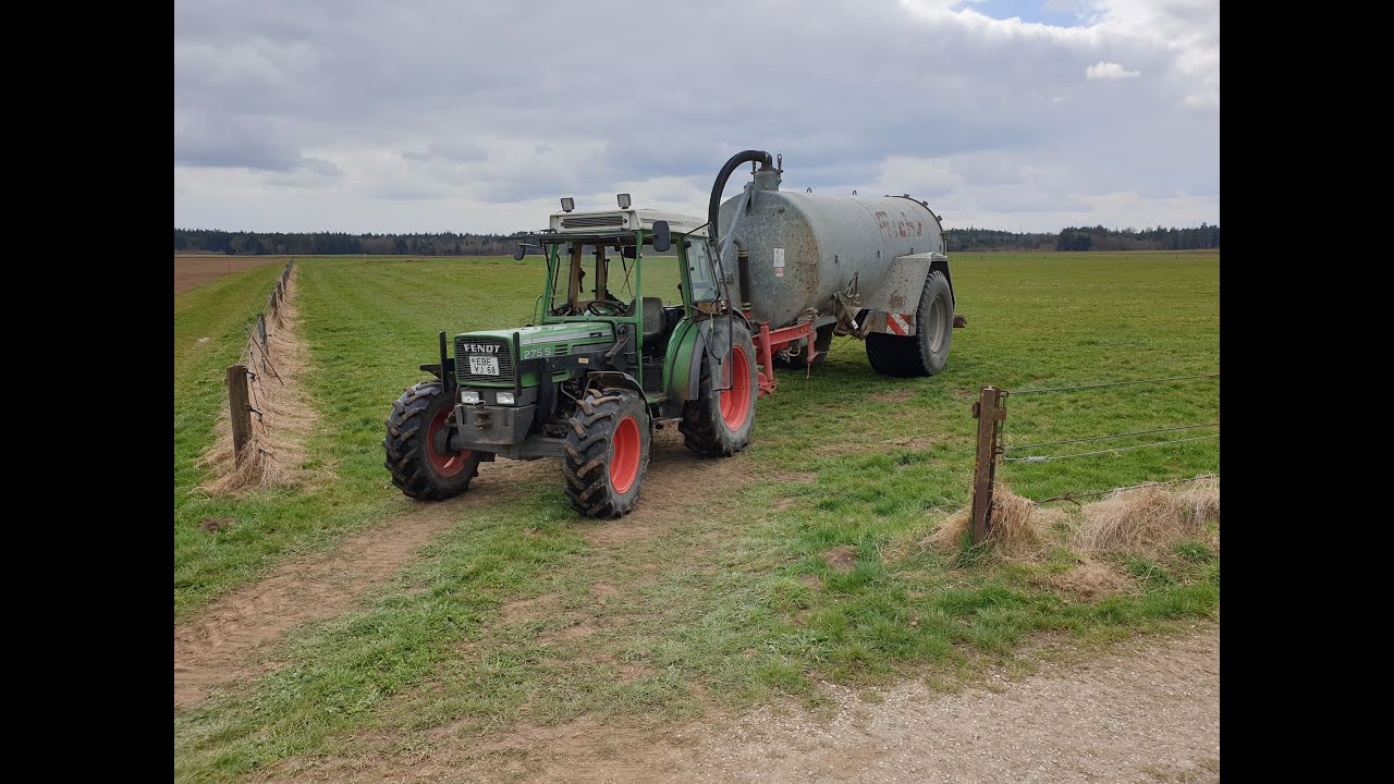 [Let`s Drive] Fendt Farmer 275s mit 10m³ Güllefass