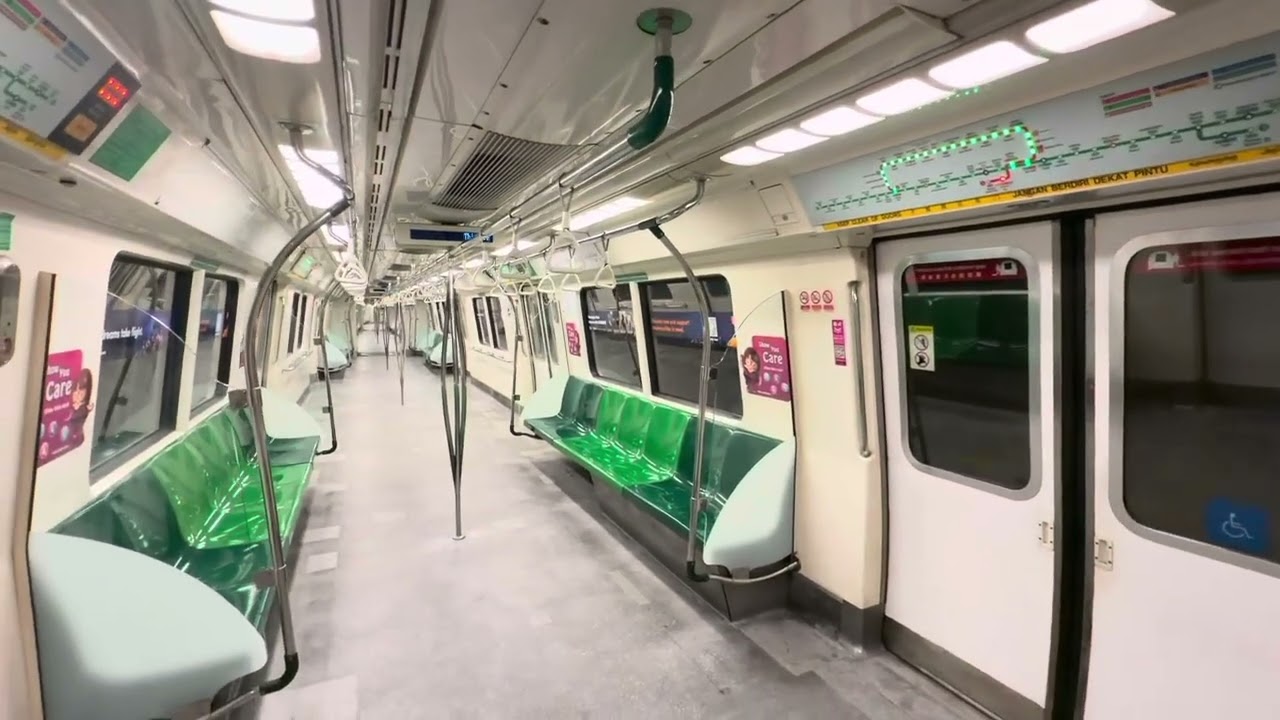 [iP17 4K60/R] SMRT Kawasaki Heavy Industries Kinki Sharyo C151 (005/006): MSP to Raffles Place. 