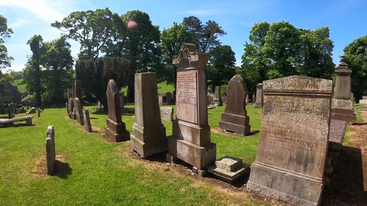 Respectful walk around Dundonald Cemetery