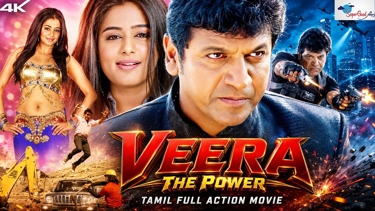 Tamil Full Action Movie Veera The Power | Shiva Rajkumar, Priyamani | 4K Remaster | Super Good Films