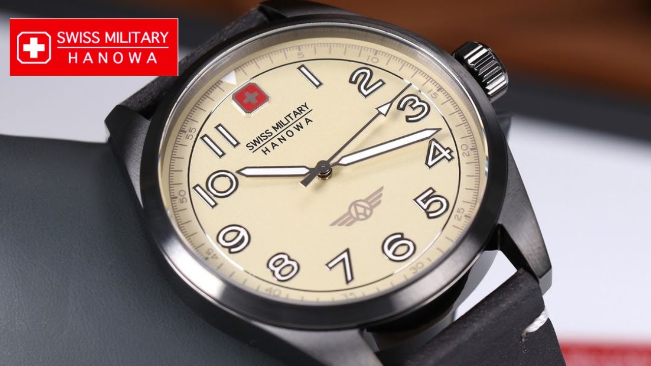 ШВЕЙЦАРСКИЙ СОКОЛ!!! Краткий обзор кварцевых часов SWISS-MILITARY-HANOWA 