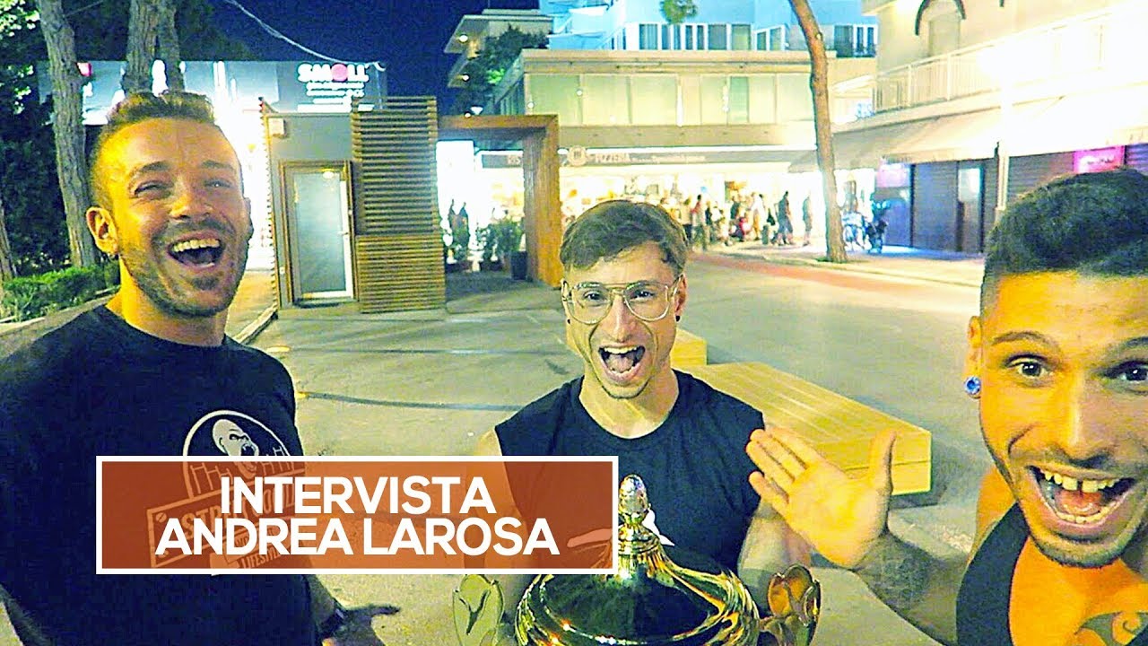 INTERVISTA SHOCK AD ANDREA LAROSA 😄
