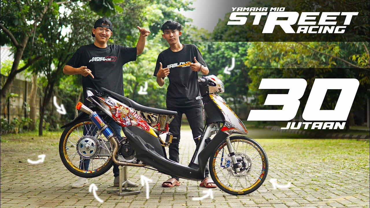 REVIEW MODIFIKASI YAMAHA MIO STREET RACE NGABISIN DANA 30 JUTA!! Mad - Review Eps 12