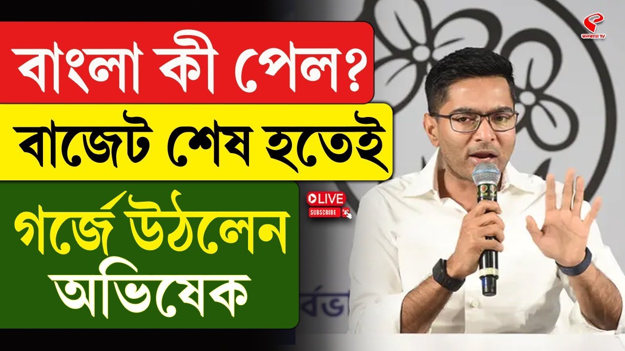 Budget 2026 | Abhishek Banerjee |  বাংলা কী পেল? বাজেট শেষ হতেই গর্জে উঠলেন অভিষেক