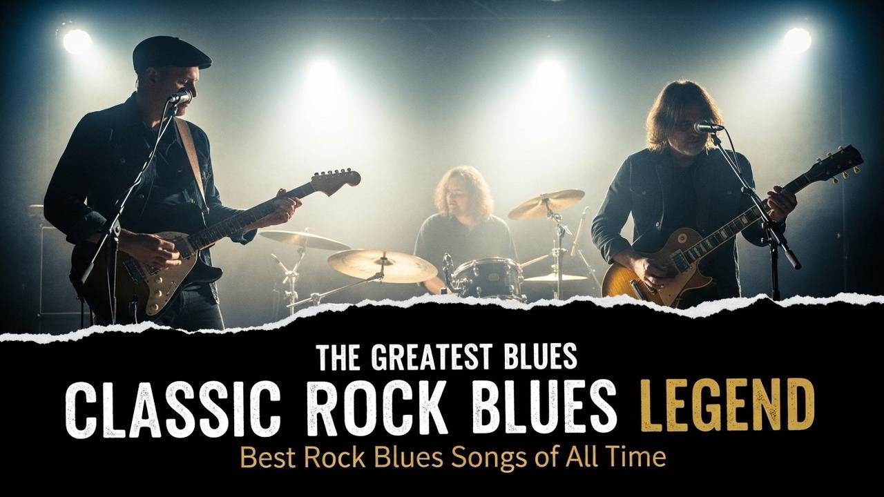 ZZ Top, Eric Clapton, Muddy Waters, Jimi Hendrix, BB King – Legendary Rock Blues Power