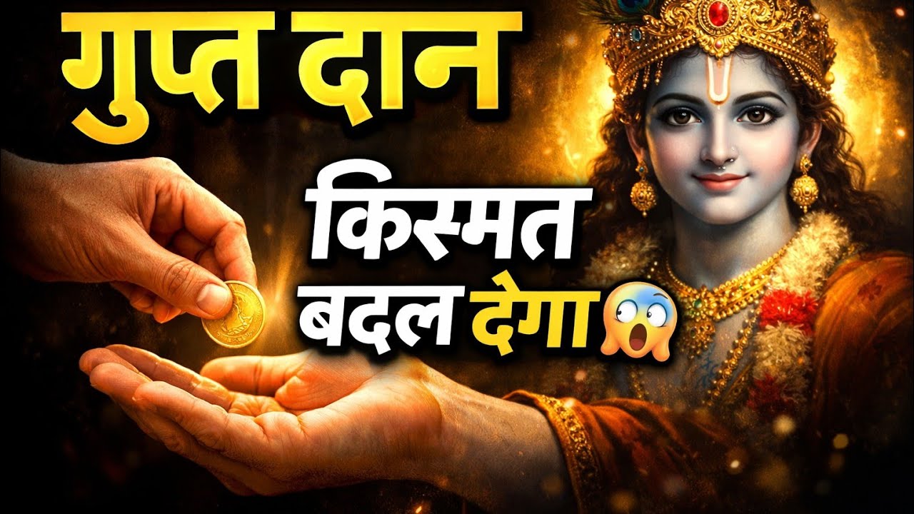 “ये 1 दान चुपचाप कर लो, भगवान सब देख रहा है” 🔥“गुप्त दान: ऐसा पुण्य जो करोड़ों से भी बड़ा है” 