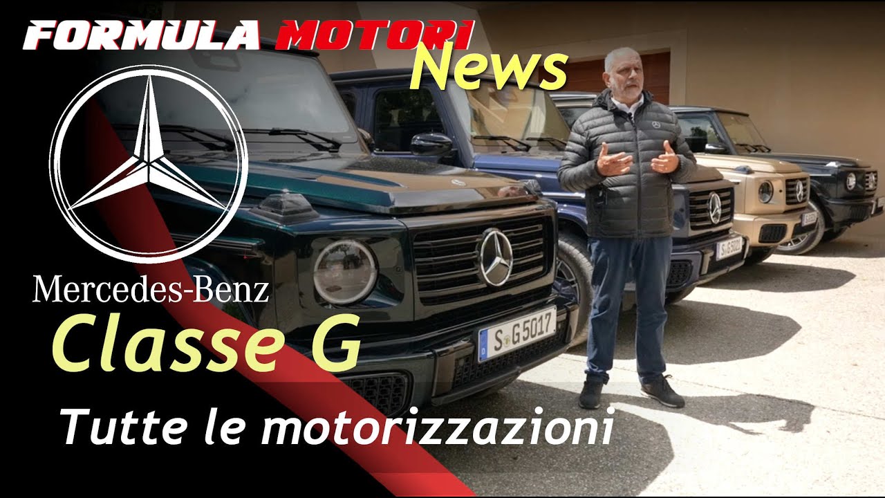 Mercedes Benz Classe G | Eugenio Blasetti presenta tutte le novità, compresa l'elettrica | News 2024