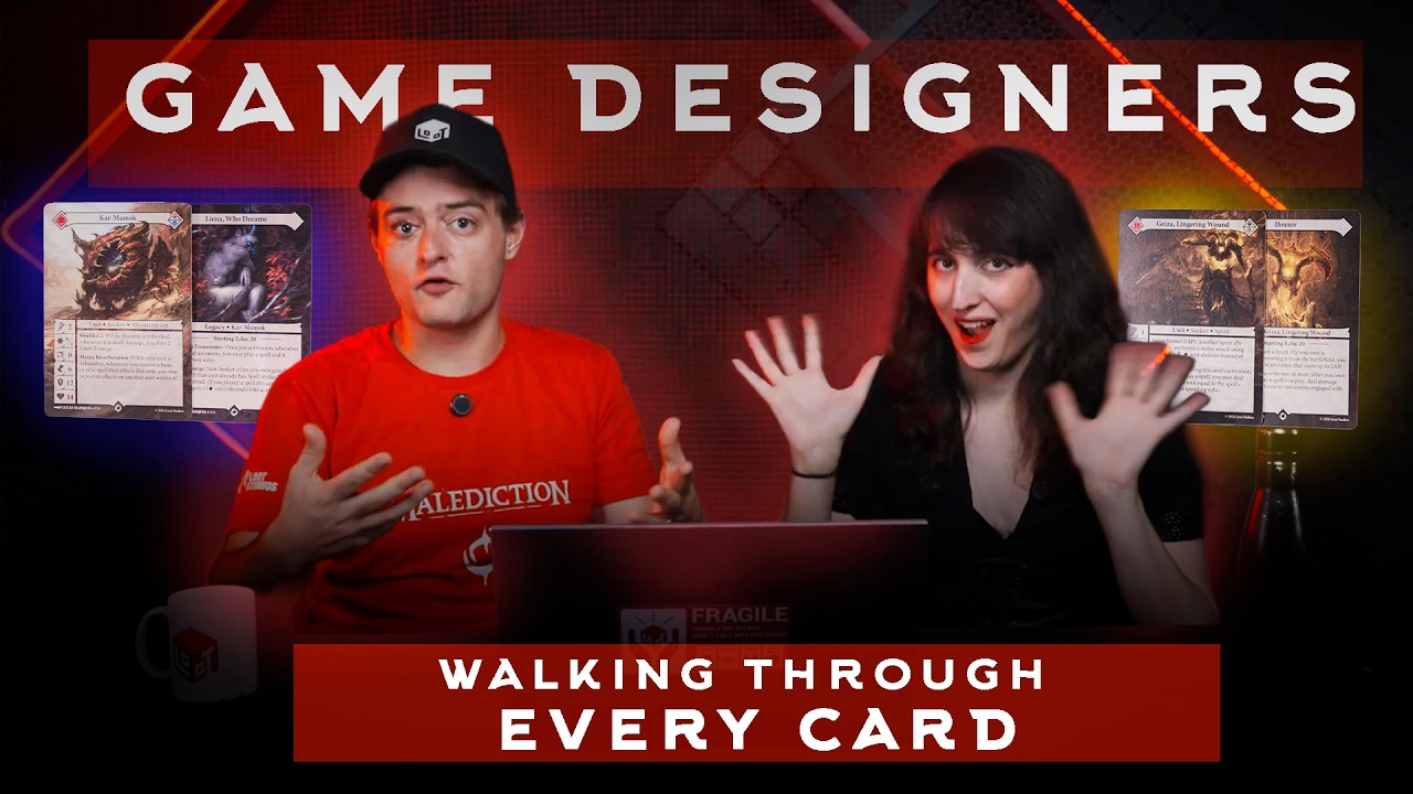 Every Card & Miniature from the Griza and Liena Seeker Decks  | MALEDICTION