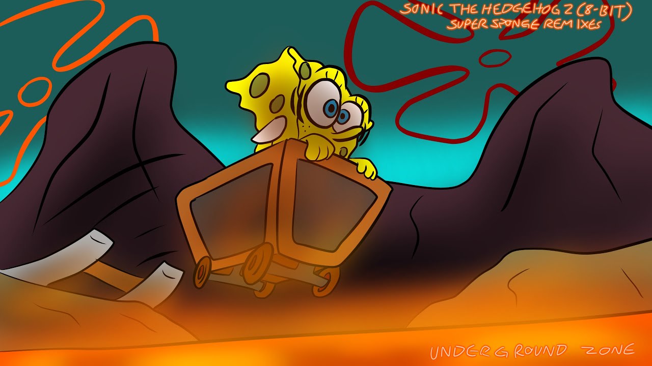 Sonic The Hedgehog 2 (8-Bit) - Underground Zone (SpongeBob Supersponge Remix)